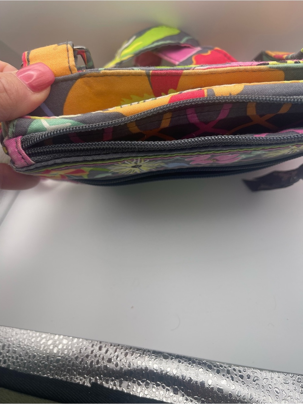 Vera Bradley Floral Quilted Crossbody Bag - Multicolor - Picture 2 of 9
